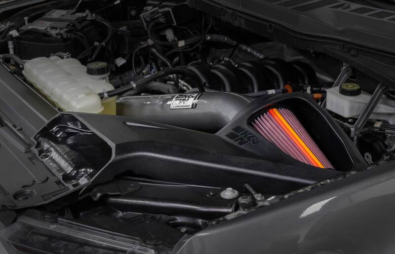 Ford F-150 Performance Air Intake - K&N Engineering - NextGen Aluminum - `16-`20